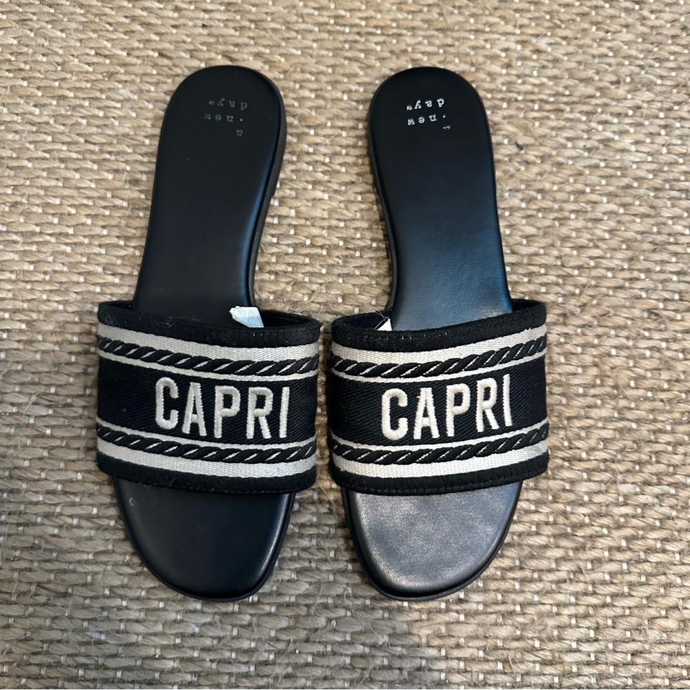 a new day capri sandals 8.5
